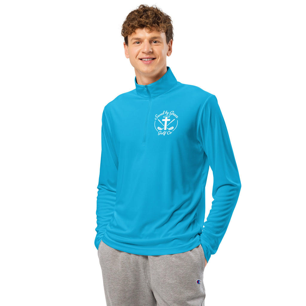 Faith-Based-1/4-zip-pullover-atomic-blue