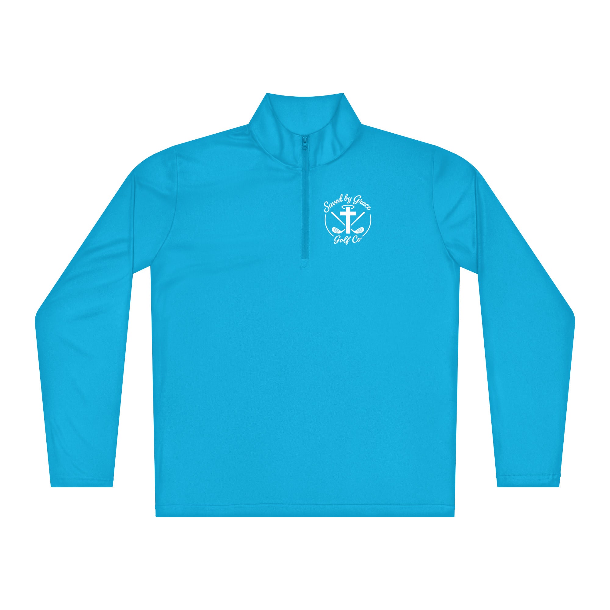 Faith-Based-1/4-zip-pullover-atomic-blue