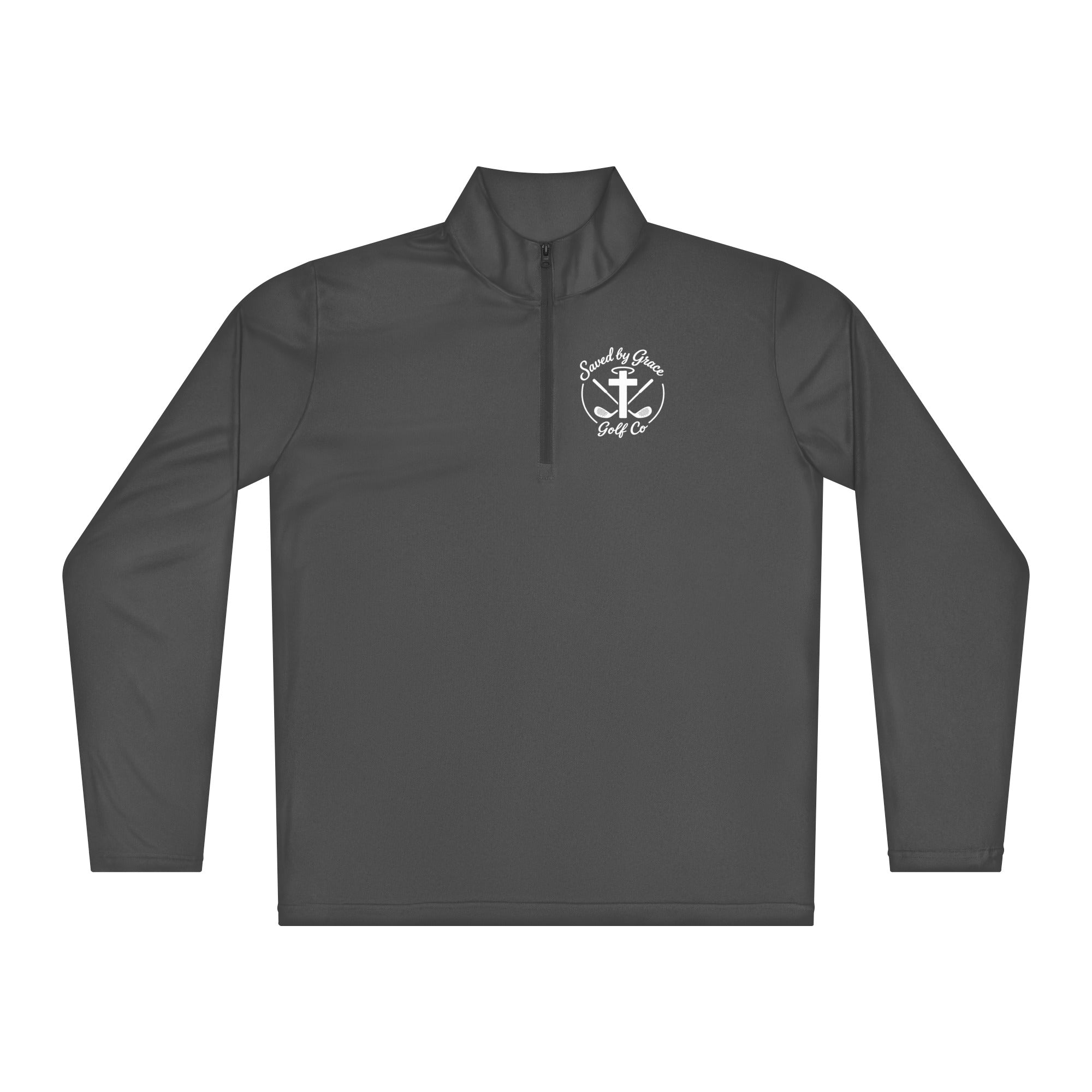 Faith-Based-1/4-zip-pullover-iron-grey