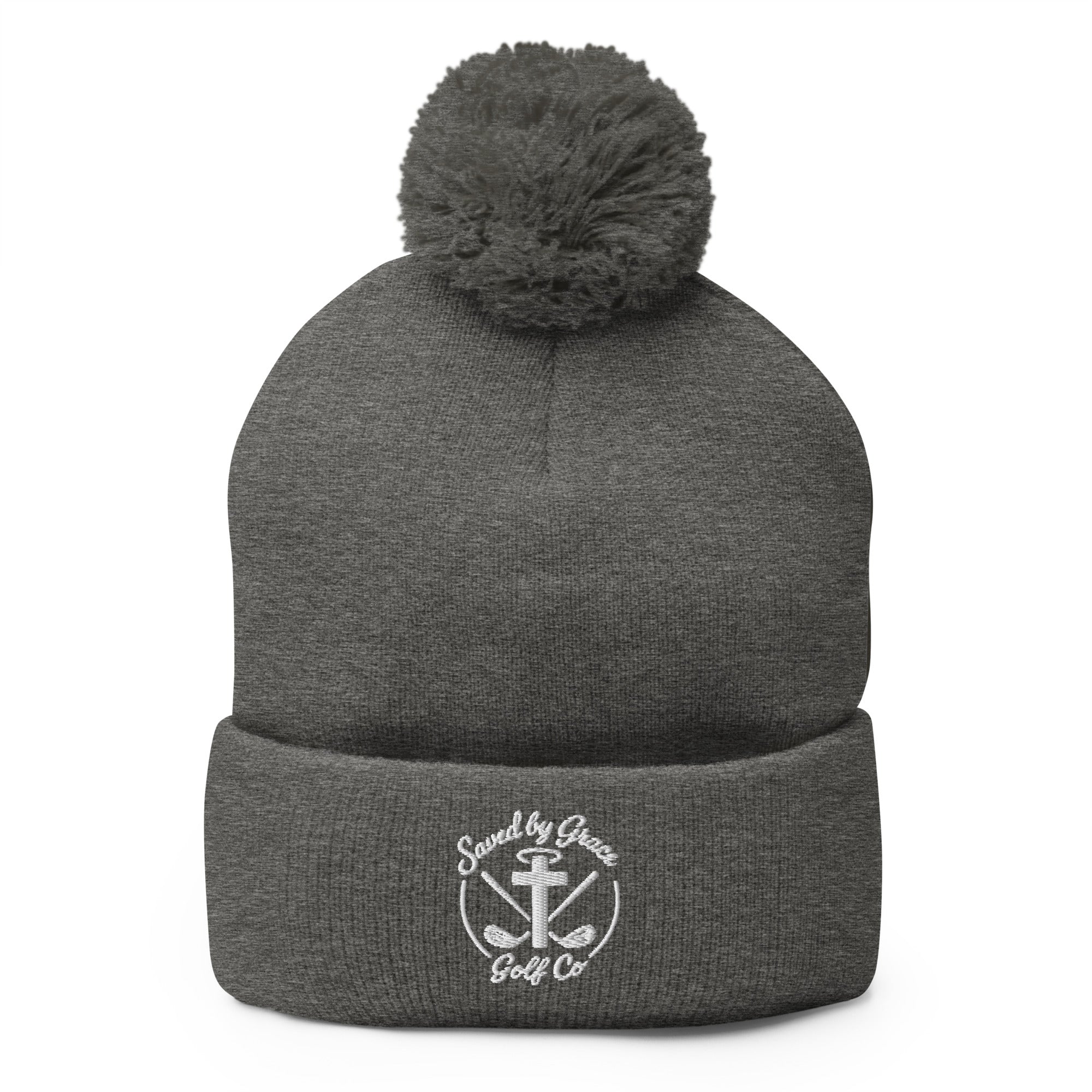 Faith-Based-Golf-beanie-dark-heather-gray
