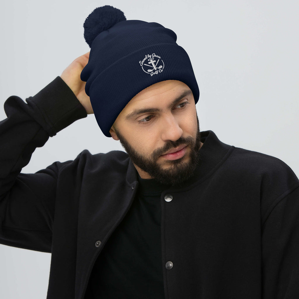 Faith-Based-Golf-beanie-navy
