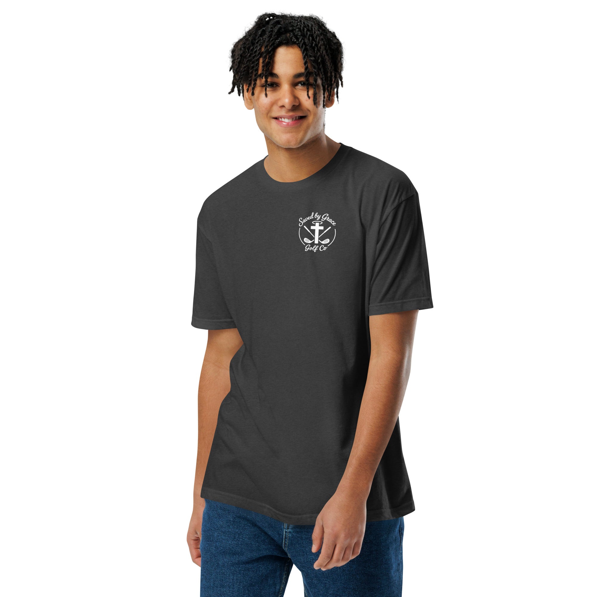 Faith-Based-Golf-tshirt-charcoal