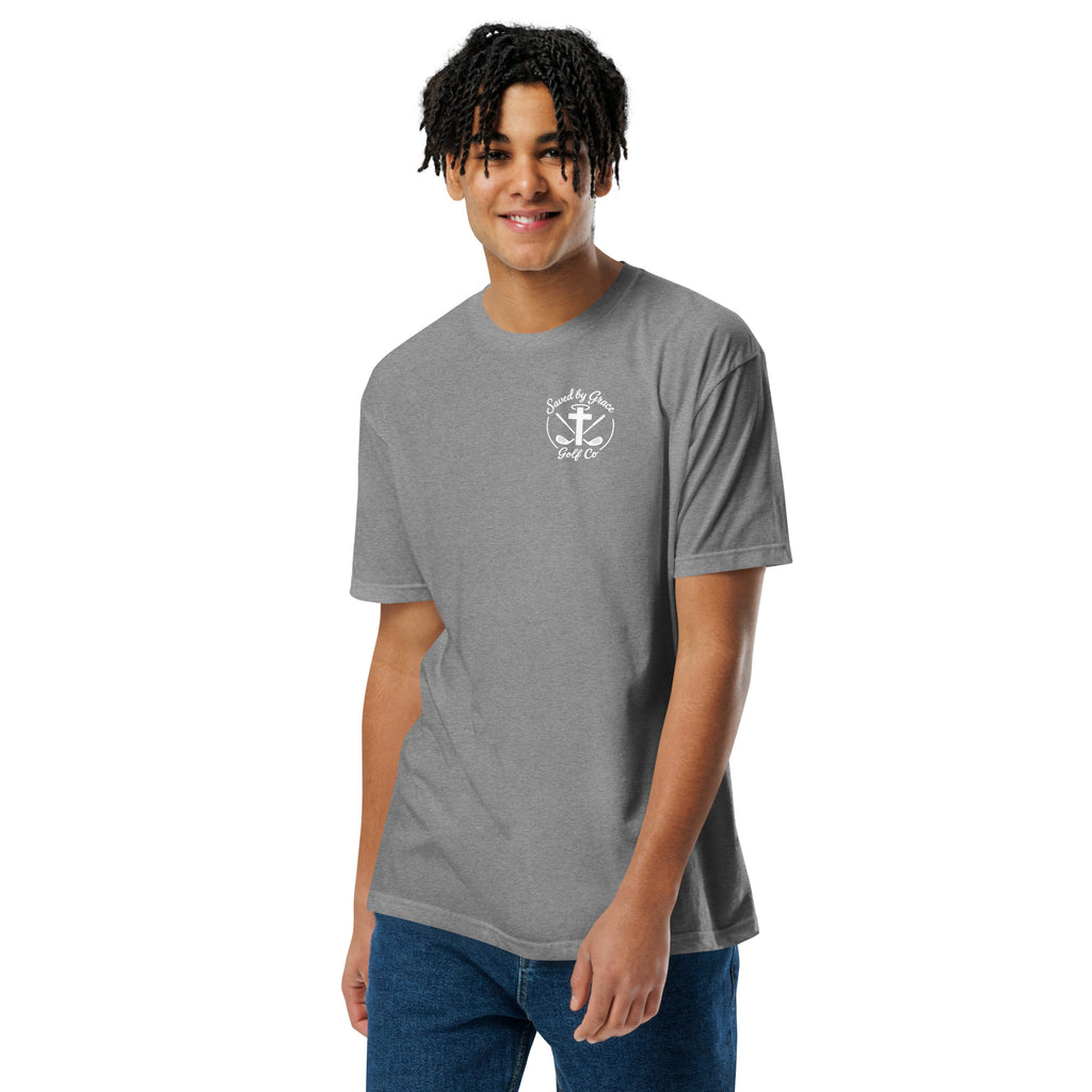 Faith-Based-Golf-tshirt-heather-gray