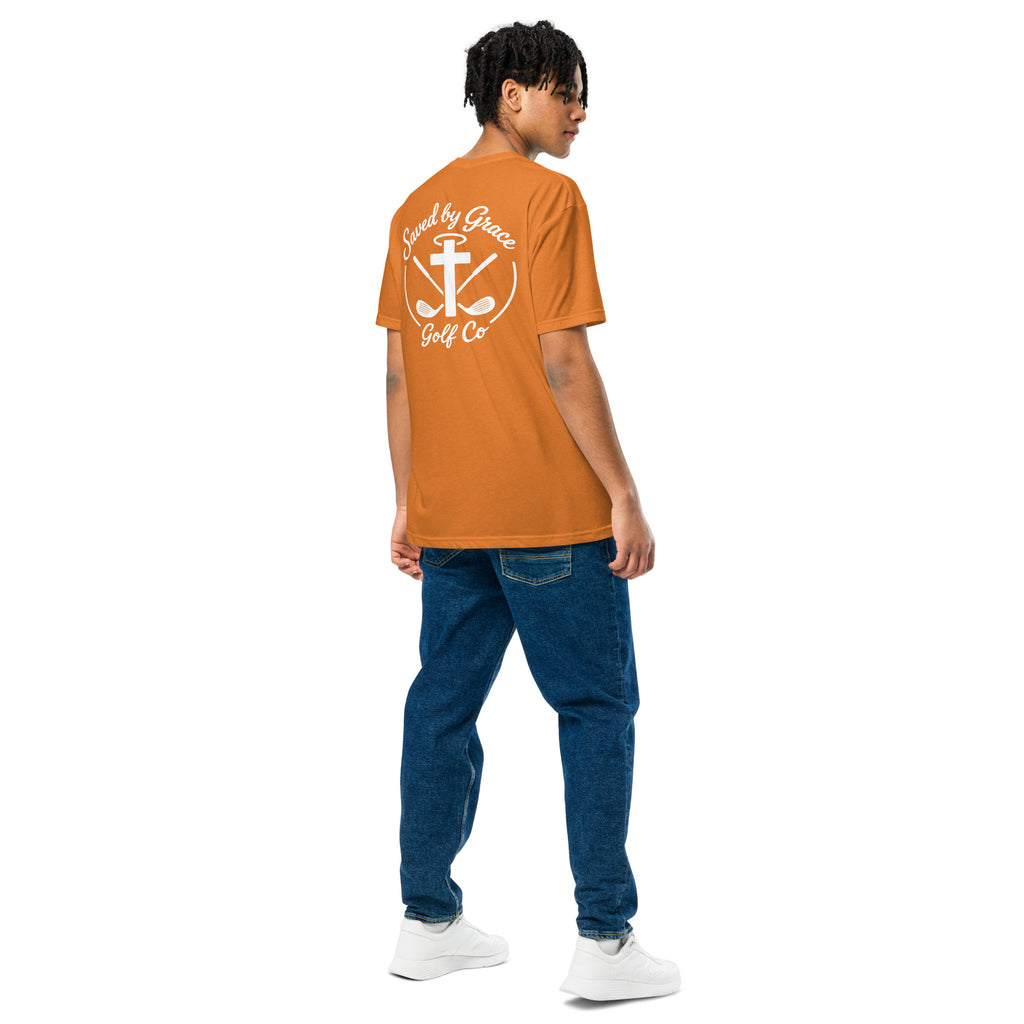 Faith-Based-Golf-tshirt-orange