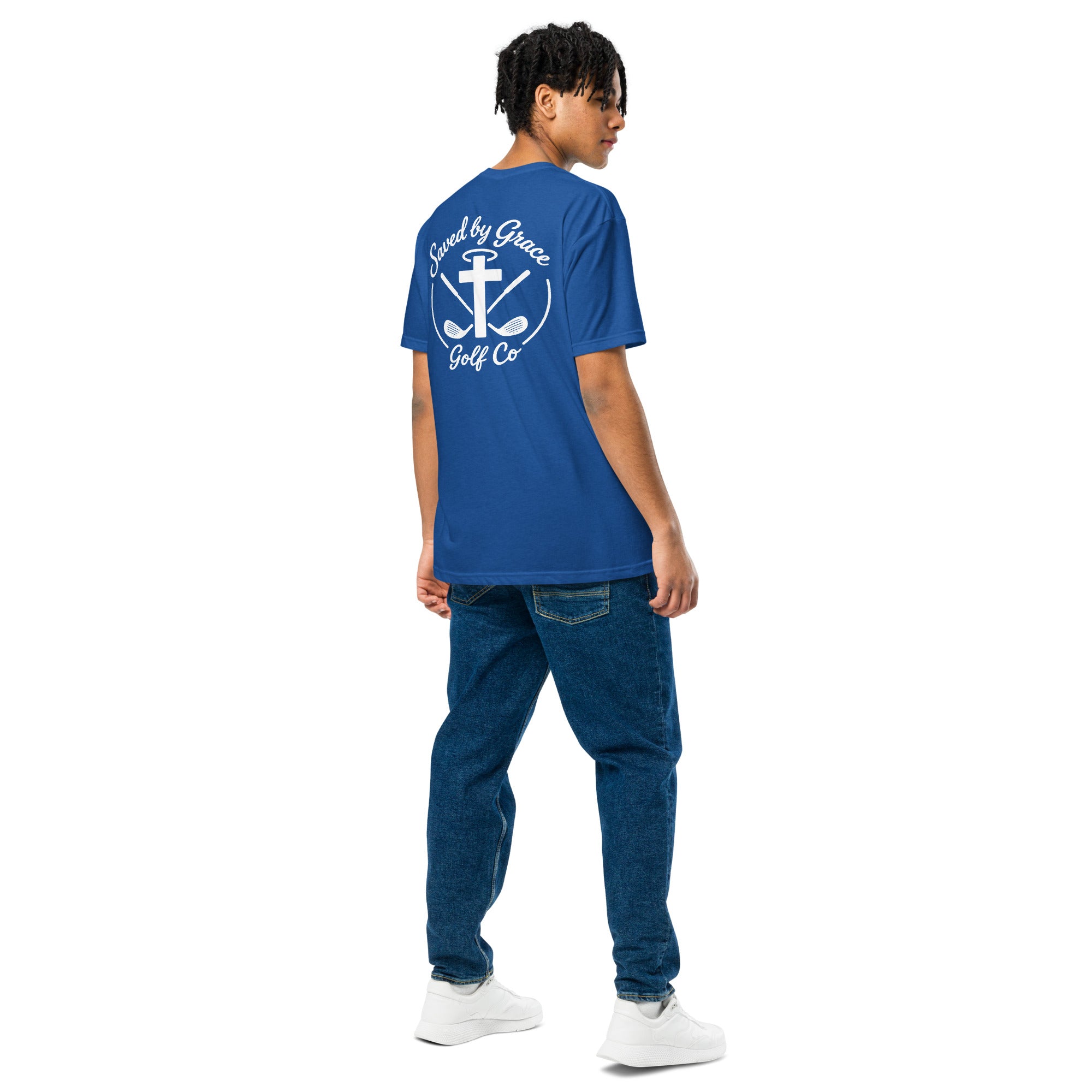 Faith-Based-Golf-tshirt-royal