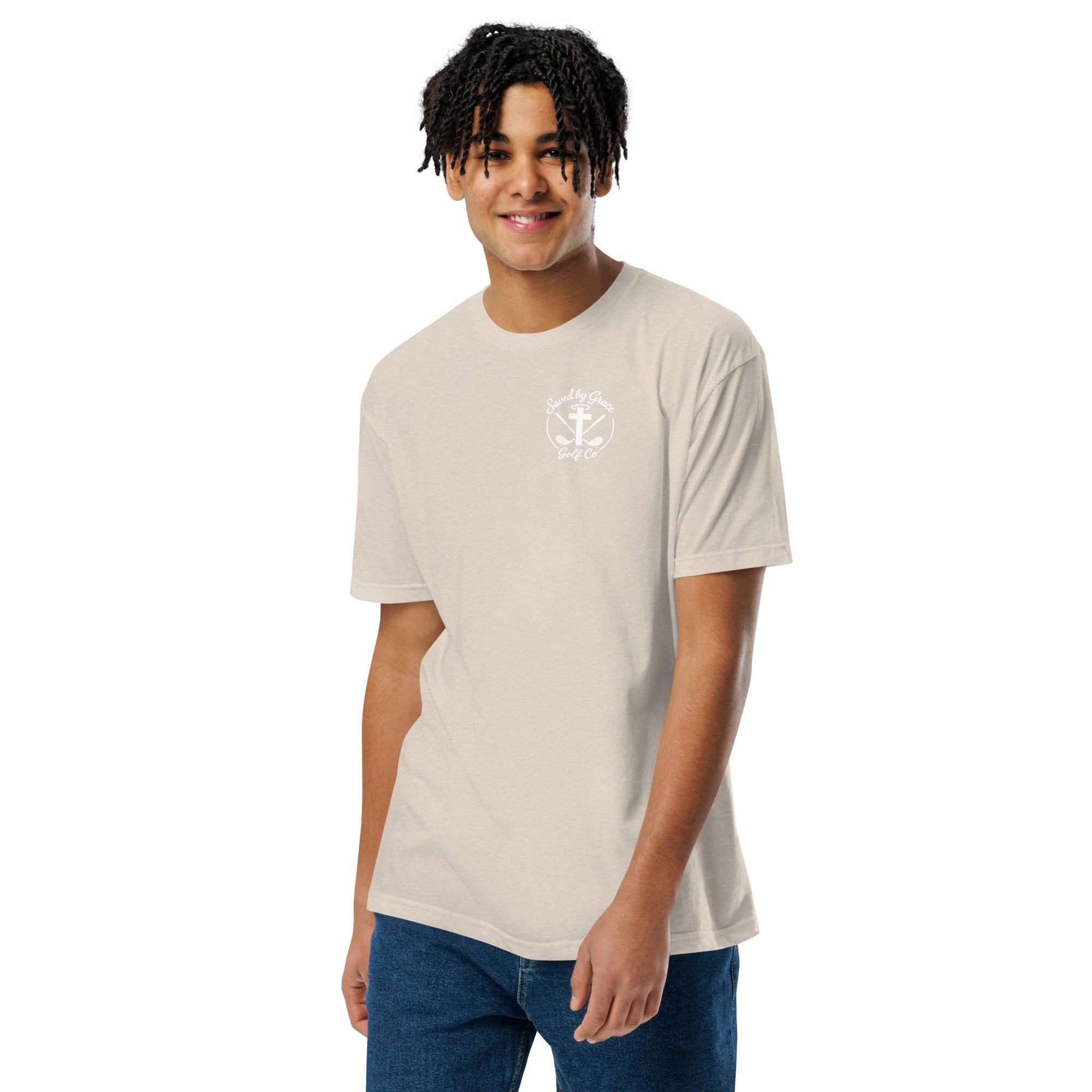 Faith-Based-Golf-tshirt-sand