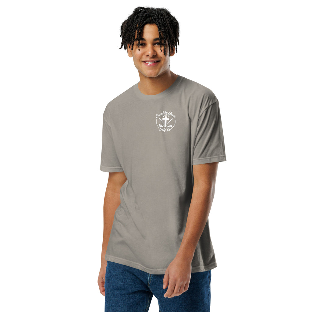 Faith-Based-Golf-tshirt-stone-grey