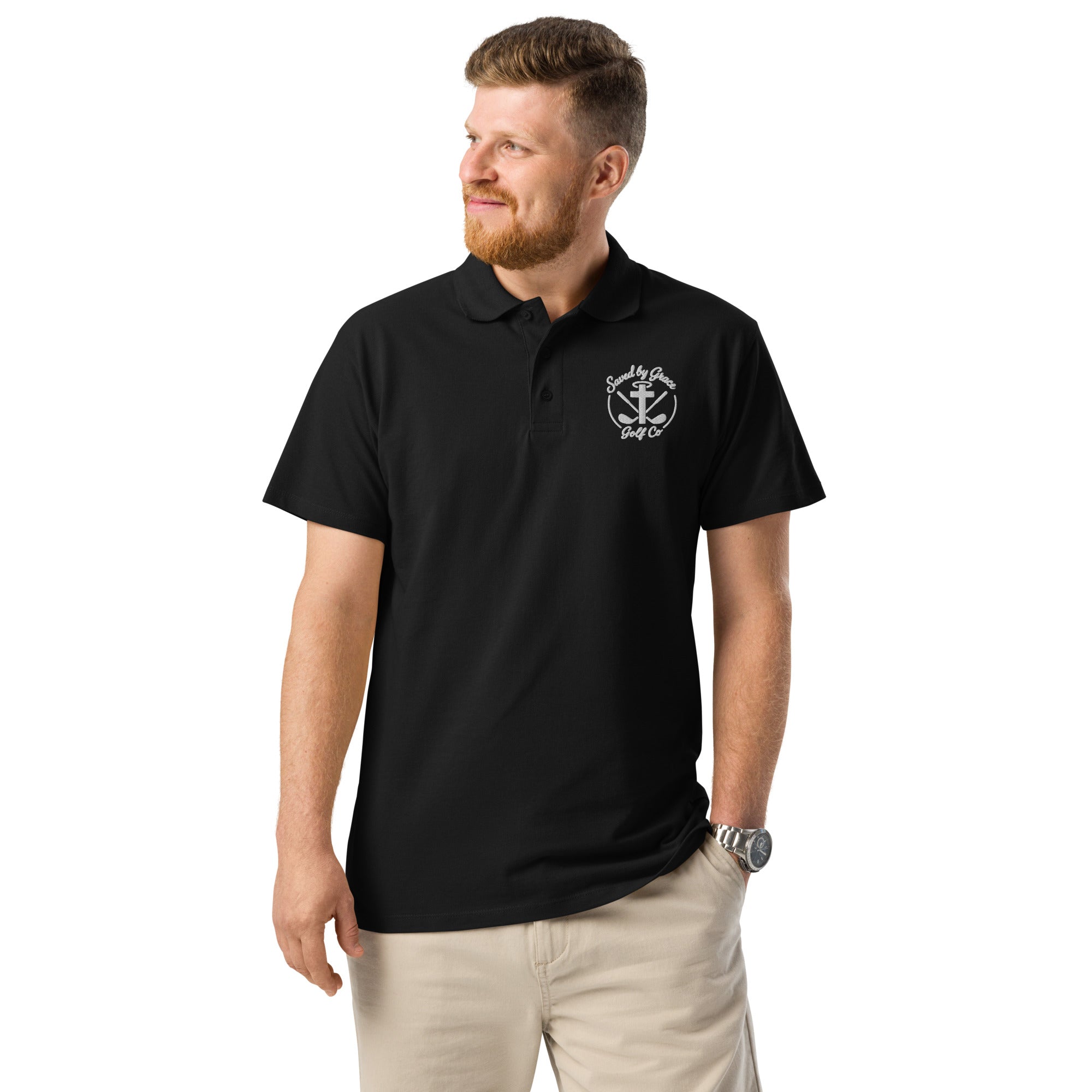 Faith-Based-golf-polo-black