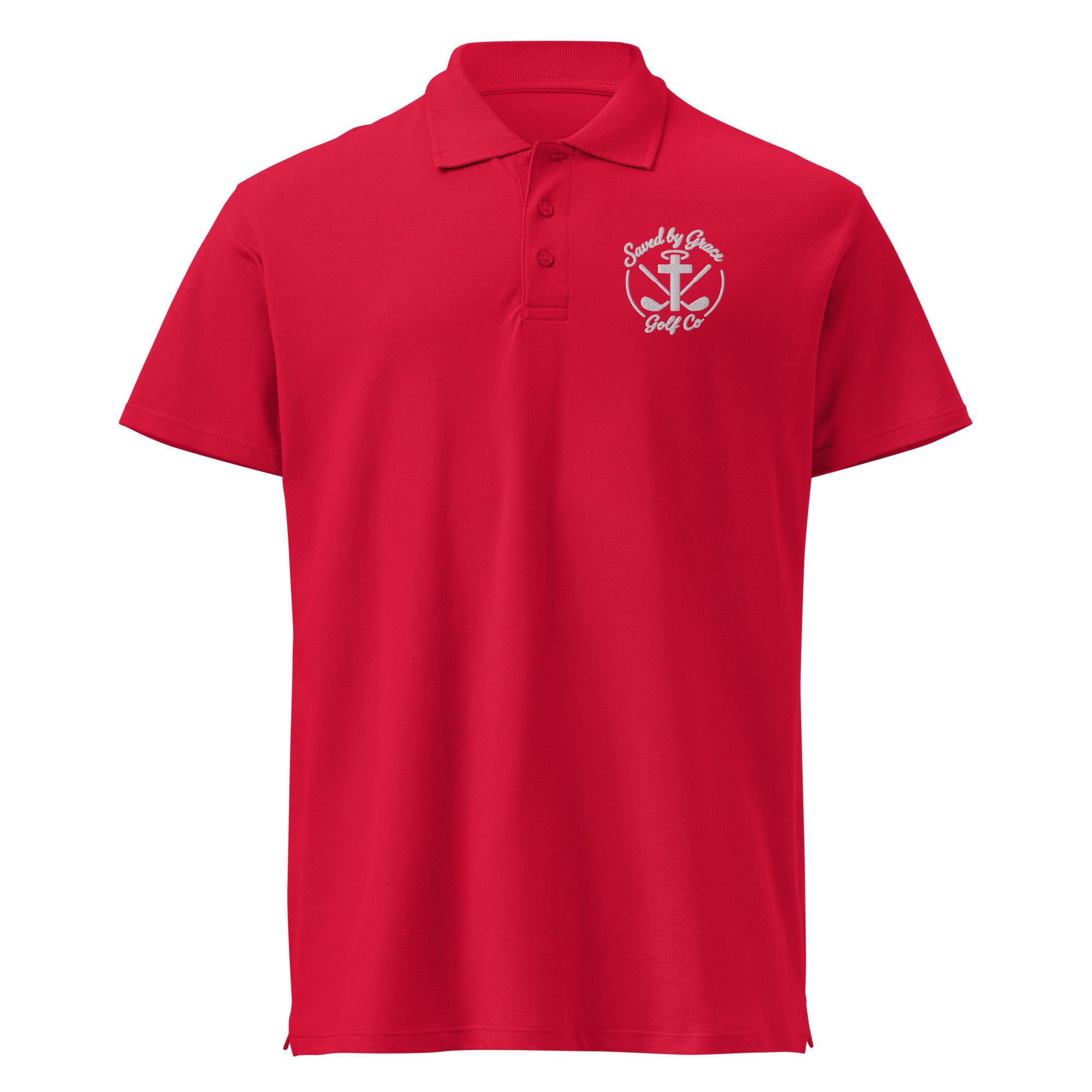 Faith-Based-golf-polo-red