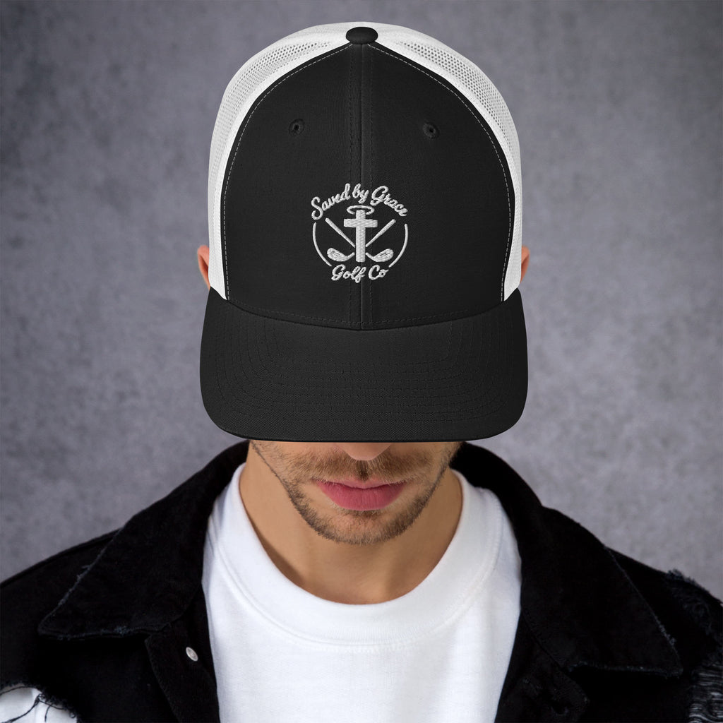 Faith-Based-trucker-hat-black-white