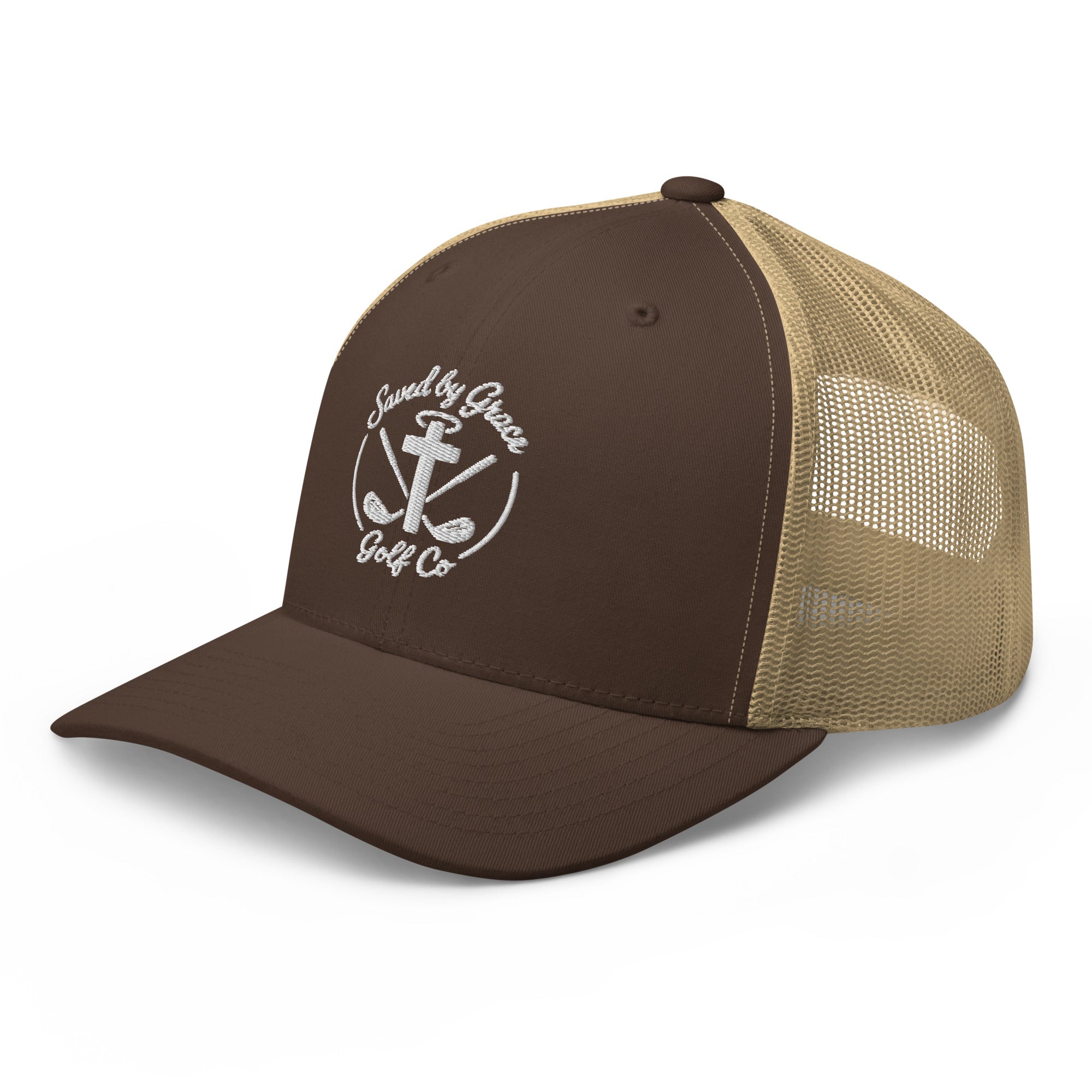 Faith-Based-trucker-hat-brown-khaki