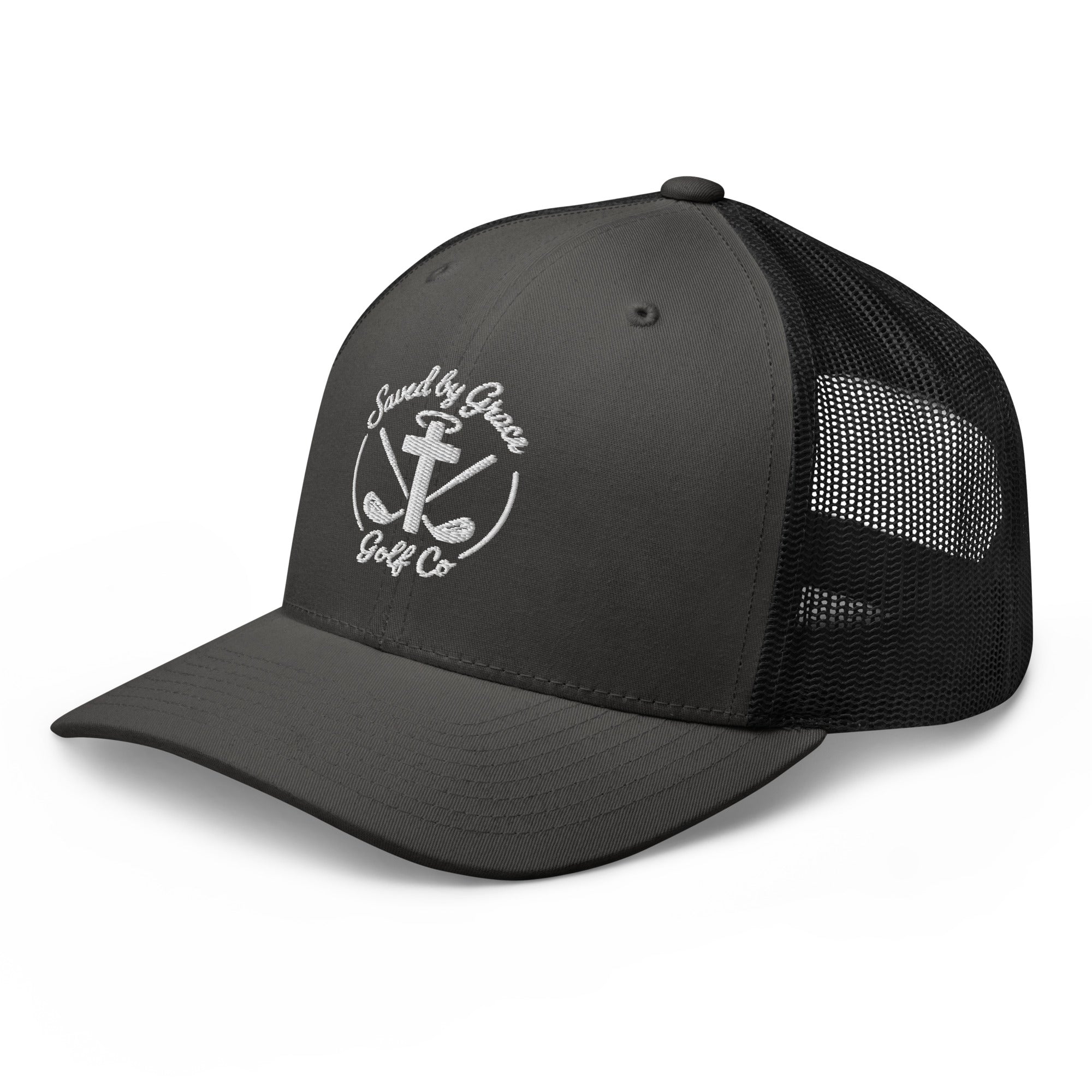 Faith-Based-trucker-hat-charcoal-black