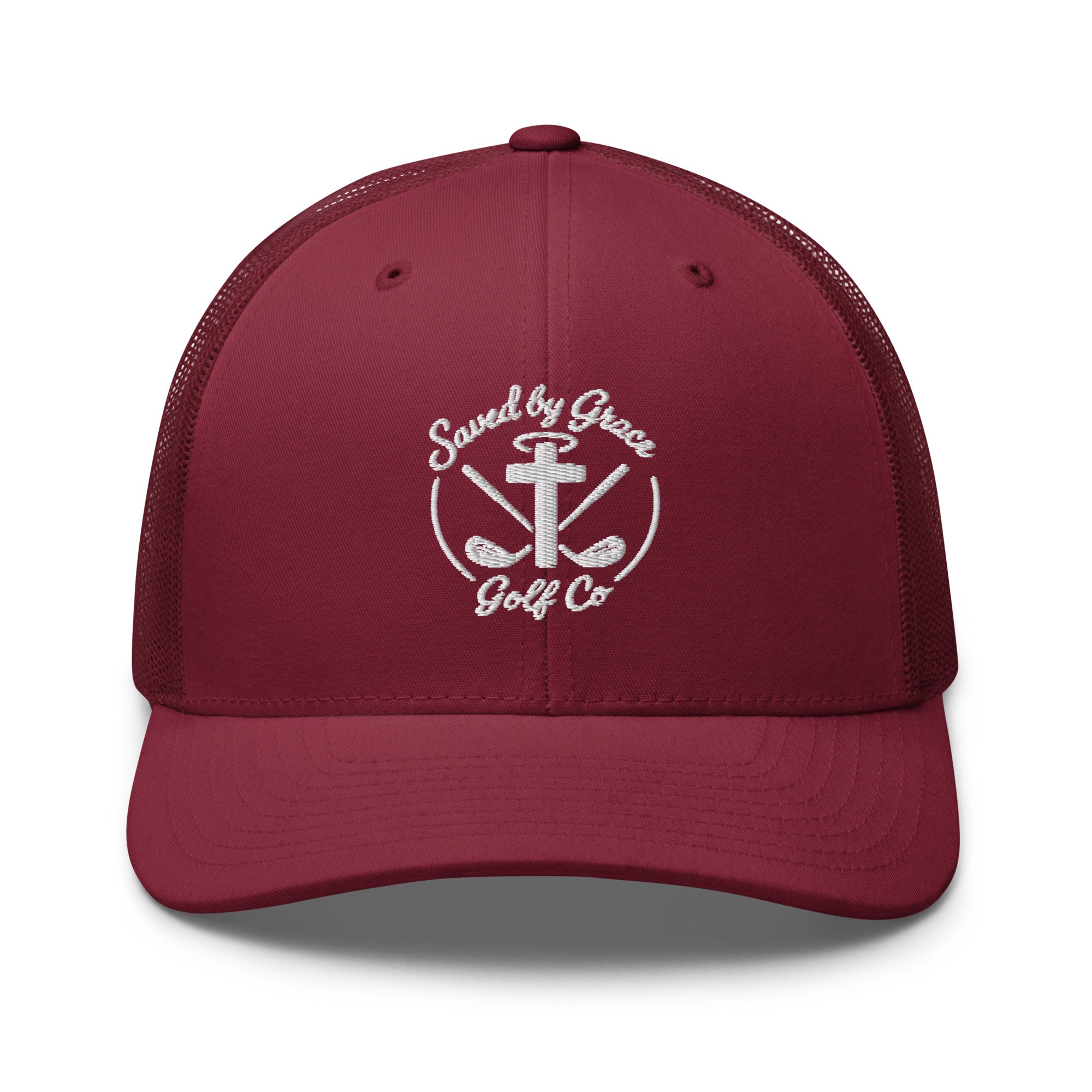 Faith-Based-trucker-hat-cranberry