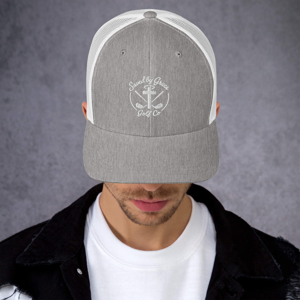 Faith-Based-trucker-hat-heather-gray-white