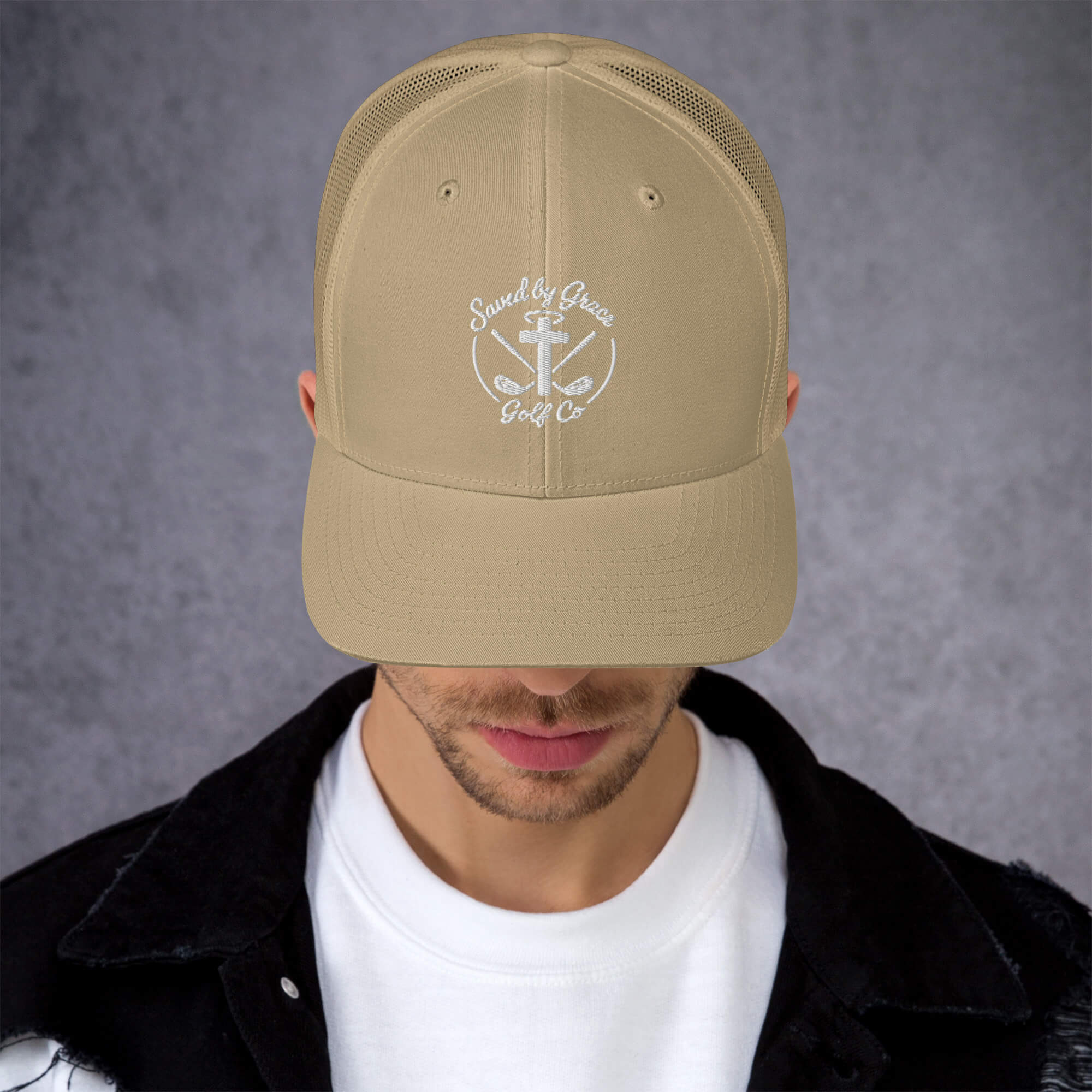 Faith-Based-trucker-hat-khaki