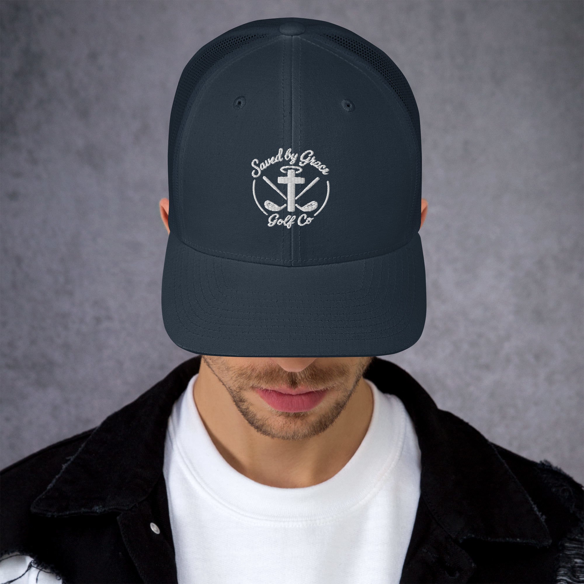 Faith-Based-trucker-hat-navy