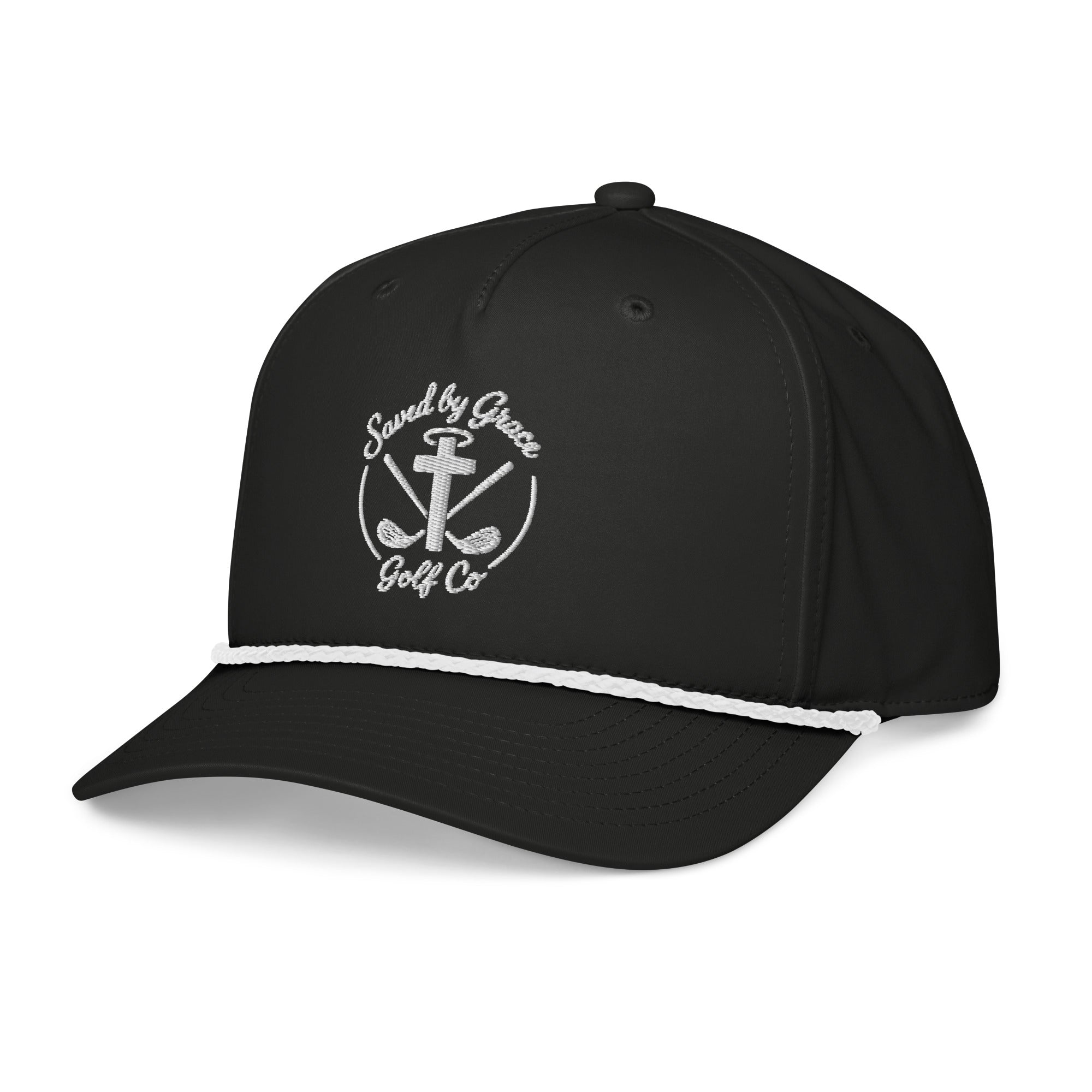 Faith-based-golf-rope-hat-black