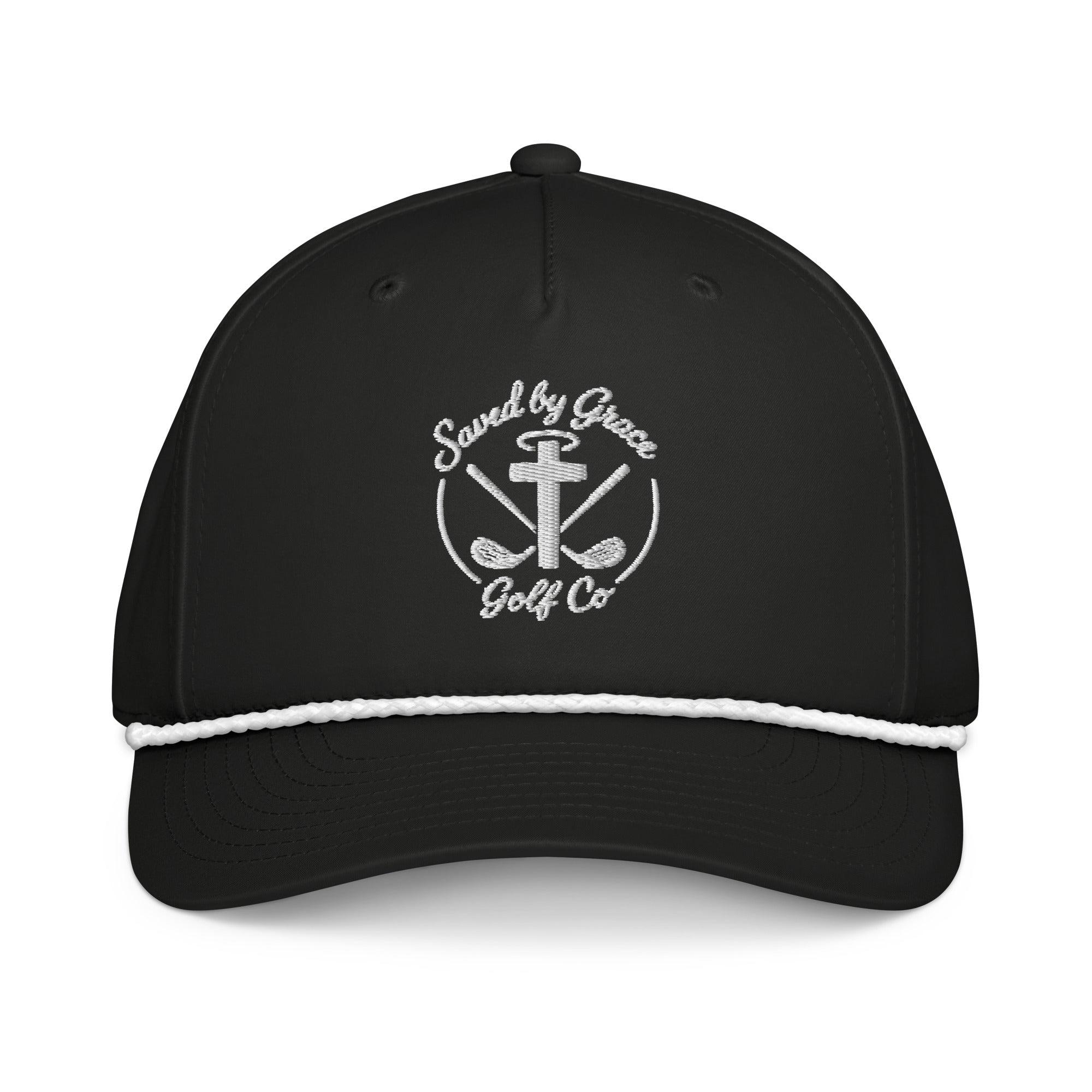 Faith-based-golf-rope-hat-black